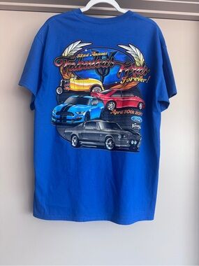Fabulous Fords Forever Graphic Tee - Royal Blue